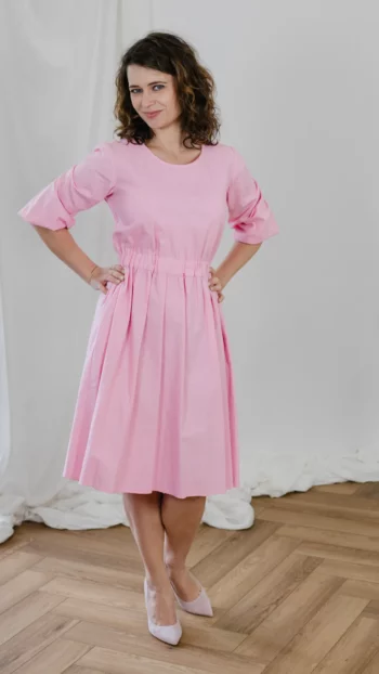 Sukienka Elena różowa Barbie