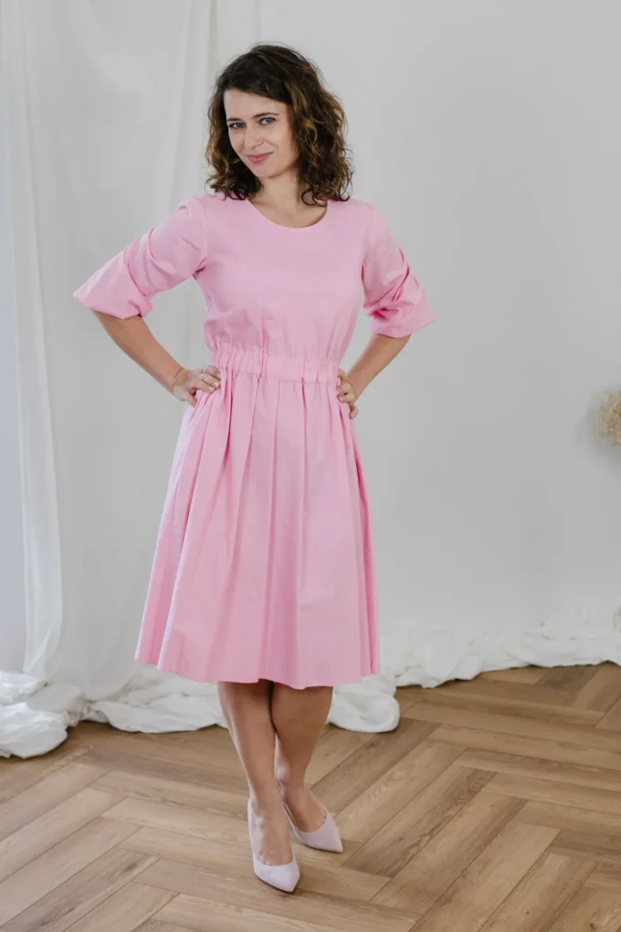 Sukienka Elena różowa Barbie