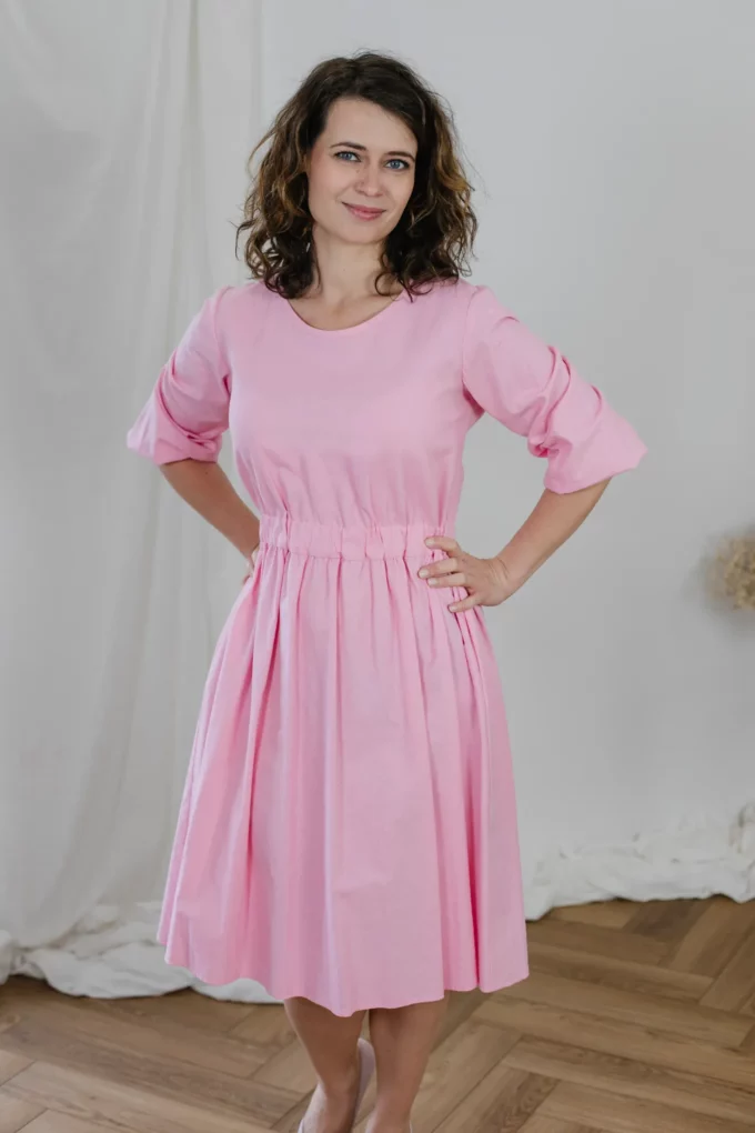 Sukienka Elena różowa Barbie