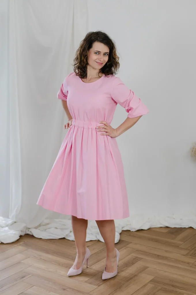 Sukienka Elena różowa Barbie