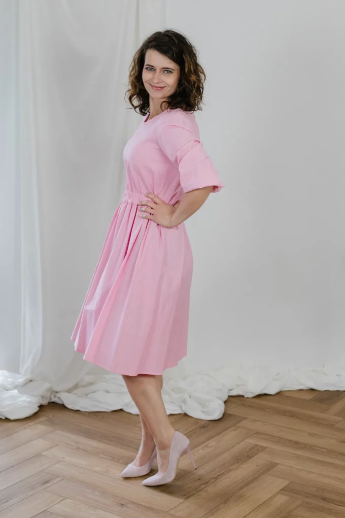 Sukienka Elena różowa Barbie