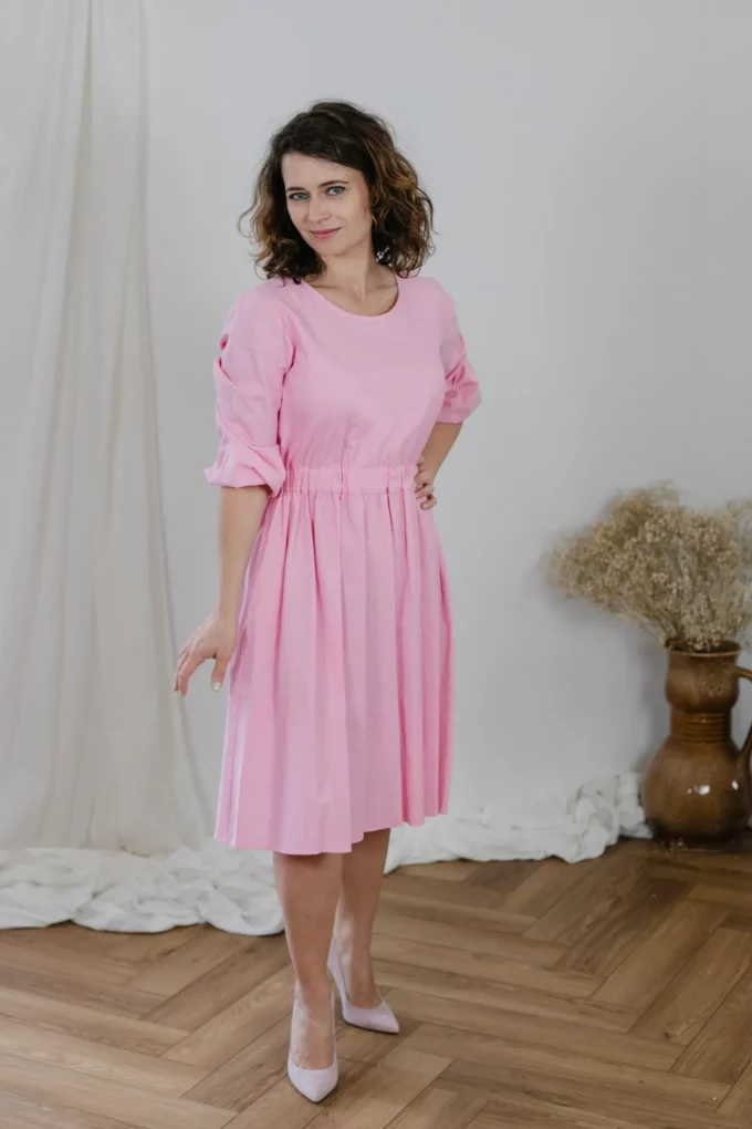 Sukienka Elena różowa Barbie