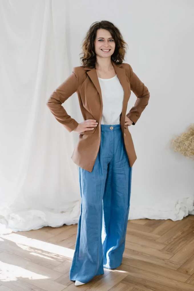 Marynarka Jackie żakiet mocha mousse brązowy