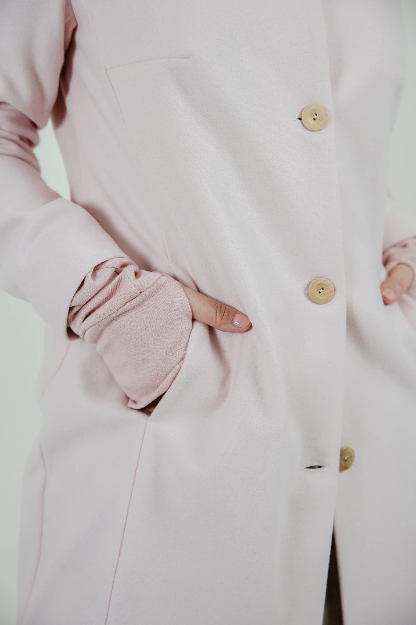 Rękawiczki bez palców mitenki 100% wełna merino - obrazek 11